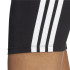 Mallas adidas 3 Bandas Essentials Biker Short Mujer Negro/Blanco