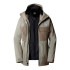 Chaqueta de Snow The North Face Fourbarrel Triclimate Clay Hombre Gris/Negro
