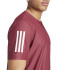 Camiseta de Running adidas Own The Run Hombre Rojo