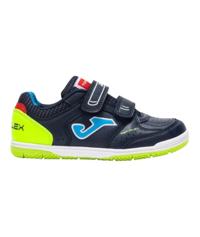 Zapatillas Joma Top Flex Jr 2533 Marino Verde...