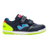 Zapatillas Joma Top Flex Jr 2533 Marino Verde Indoor Infantil