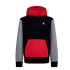 Sudadera Jordan Mj Brooklyn Flc Po Niño Negro(Rojo)