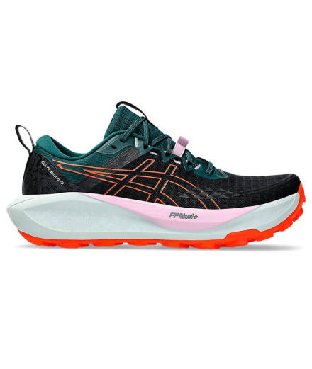 Zapatillas de Trail ASICS Gel-Trabuco 13 Mujer Negro/Naranja