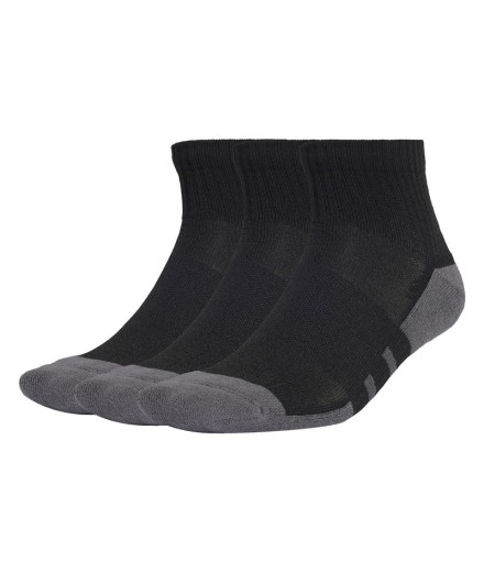Calcetines de Fitness adidas Essentials Cc Quarter 3P Negro