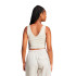 Camiseta adidas Sl Sj Tk Mujer Azul/Blanco