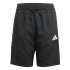 Pantalones adidas 3 Bandas Wv Sh Infantil Negro/Blanco