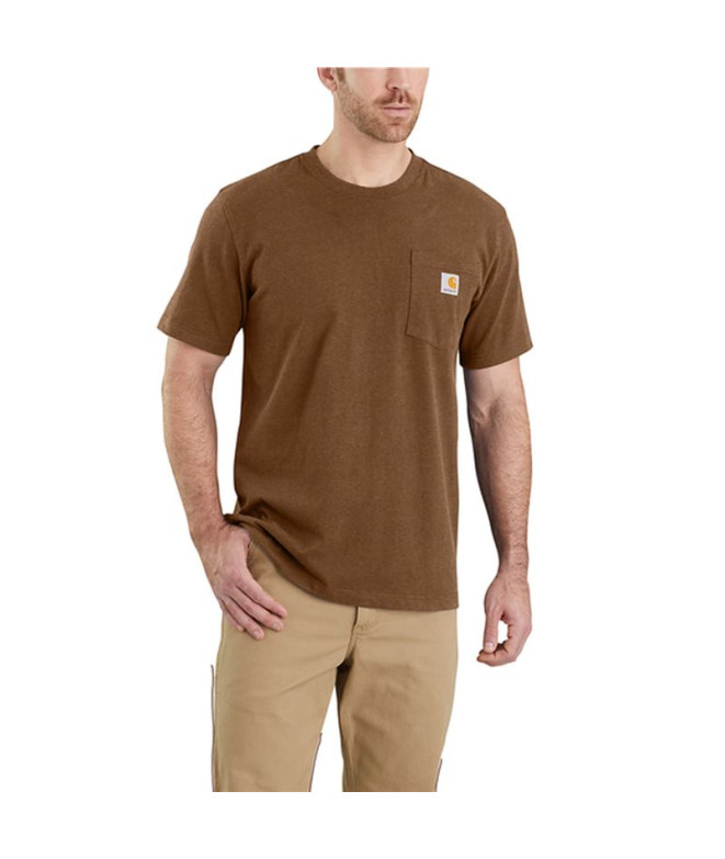 Camiseta Carhartt K87 Pocket S/S T-Shirt Hombre...