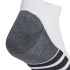 Calcetines de FitnEssentials adidas Prf T Cc Low 3P Infantil Blanco/Negro
