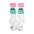 Calcetines Jimmy Lion Athletic Delorean Blanco Hombre