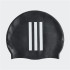 Gorro de Natación adidas 3 Bandas Swim Infantil Negro/Blanco