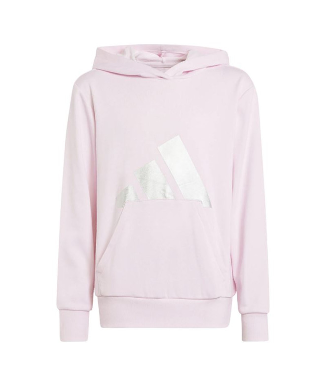 Sudadera adidas Jg Glam Hd Niña Rosa