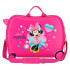 Maleta Infantil Disney Abs Rolling Suitcase 4W.(2 Multid.)Love Minnie Rosa