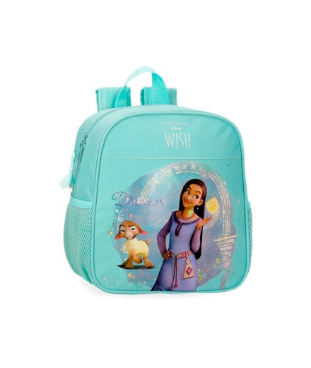 Mochila Disney Backpack 25 Cm.Wish Dreamer Azul