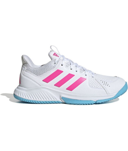 Zapatillas de Balonmano adidas Court Flight Mujer Blanco