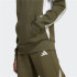 Sudadera adidas Cb Fl Hd Infantil Verde Oscuro