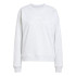 Sudadera adidas Lin French Terry Swt Mujer Gris/Blanco