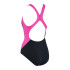 Bañador de Natación Zoggs Eaton Flyback E+ Mujer Negro/Magenta