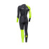 Neopreno de Natación Zoggs Rusher Tour Shorty Mujer Negro/Amarillo