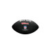 Balón de Fútbol Americano Wilson Mini Nfl Team Soft Touch Fb Bl Az Infantil Negro/