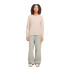 Sudadera Jack & Jones Jxmadi Reg Ls Crew Swt Noos Mujer Moonbeam