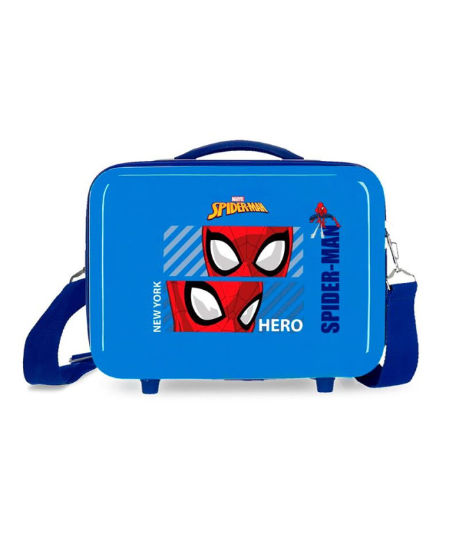 Neceser Marvel Abs Spiderman Hero Azul