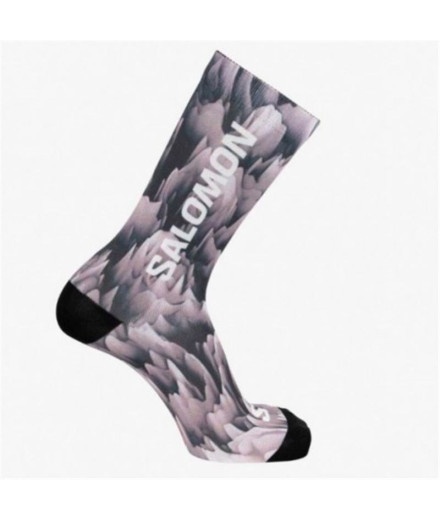 Calcetines de Casual Salomon Creamy Lava Crew Phantom