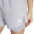 Pantalón de Fitness adidas Aeroready Minimal 2 In 1 Shorts Mujer Gris
