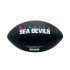 Balón de Fútbol Americano Wilson Elf Team Tailgate Hamburg Jr Azul/Rojo