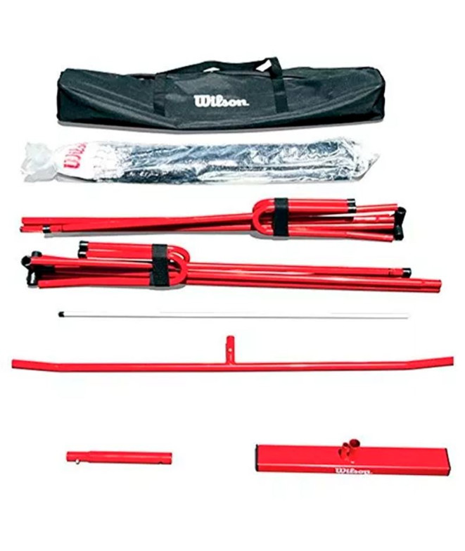 Red de Pikleball Wilson Portable Pickleball Net...