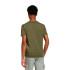 Camiseta adidas Lin 160 Infantil Verde Oscuro/Negro
