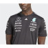 Camiseta adidas Motos Sport Hombre Negro/Blanco