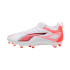 Zapatillas de Fútbol sala Puma Ultra 5 Match Fg/Ag, Whi Niño
