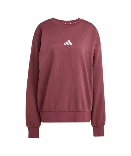 Sudadera adidas Feelcozy Swt Hombre Rubaur/Blanco