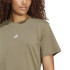 Camiseta adidas Sl Sj Mujer Verde Oscuro/Blanco