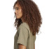 Camiseta adidas Sl Sj Mujer Verde Oscuro/Blanco