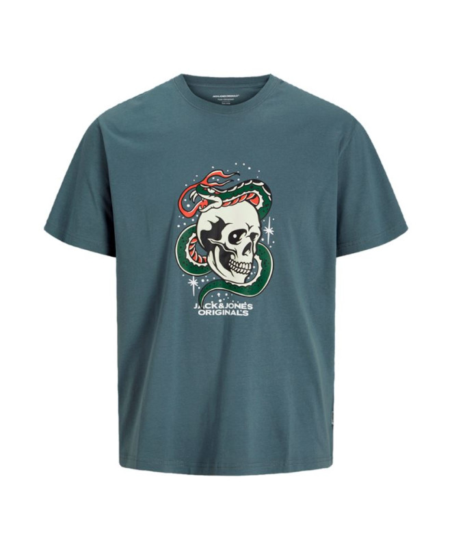 Camiseta Jack & Jones Joranatomy Skull Ss Crew...