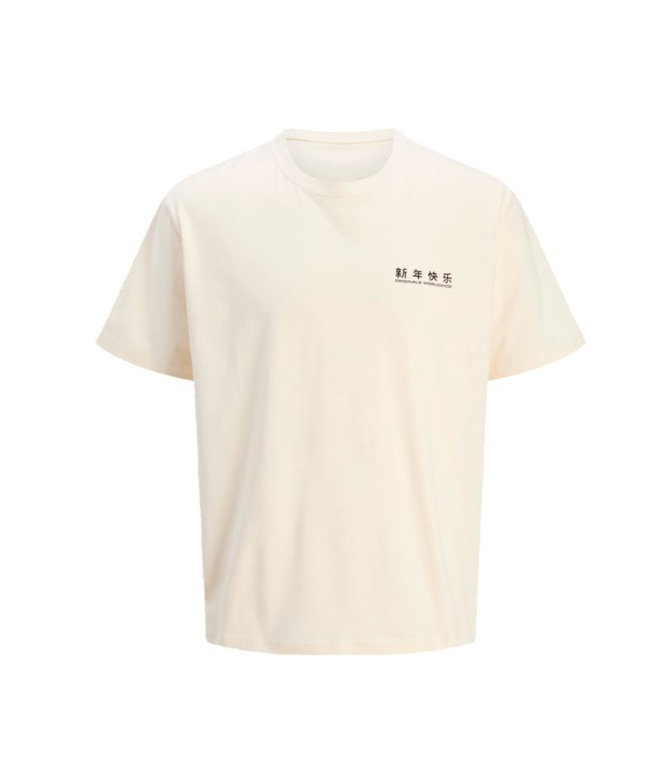 Camiseta Jack and Jones Jorsnake Hombre Antique...