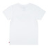Camiseta Levi's Lvg Ss Batwing Fill Niña Blanco Brillante