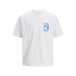 Camiseta Jack and Jones Jorsnake Hombre Bright White