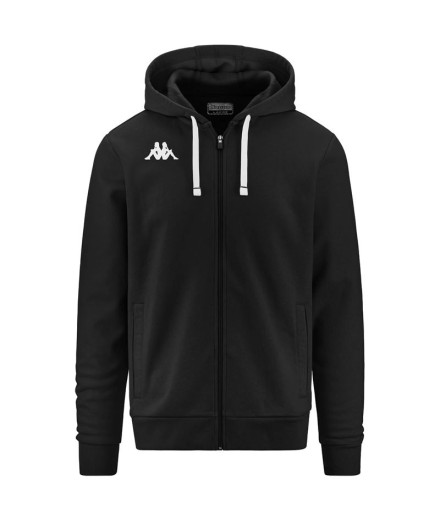 Sudadera Kappa Banto Hombre Negro