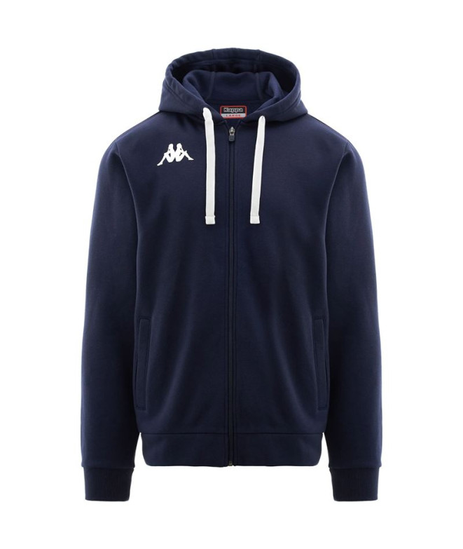 Sudadera Kappa Banto Hombre Azul Marino