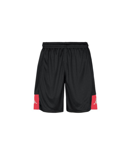 Pantalón Fútbol Kappa Daggo Hombre Black/Red