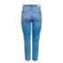 Pantalón Only Onlemily Str Ank Dst Rea697 Light Blue Denim Mujer