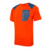 Camiseta Trx2 Pro Short Hombre Tangerine Tango/Azul marroquí