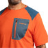 Camiseta Trx2 Pro Short Hombre Tangerine Tango/Azul marroquí