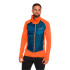 Chaqueta Trangoworld Olney Hombre Naranja/Azul