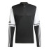 Camiseta de Fútbol adidas Squadra25 Tr Top Hombre Negro/Blanco