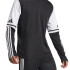 Camiseta de Fútbol adidas Squadra25 Tr Top Hombre Negro/Blanco