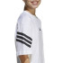 Camiseta adidas Future Icons 3Bandas Infantil Blanco/Negro