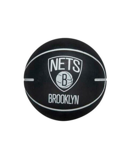 Pelota de baloncesto Wilson Nba Dribbler Bskt Bro Nets Negro